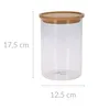 Frischhaltedose Excellent Houseware, Glas/Bambus, 12,5x17,5 Produktbild-Vorschau 7