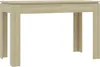 vidaXL Table de salle à manger Chêne Sonoma 120x60x76 cm Voir les images du produit 8