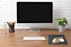 MuchoWow® Mauspad Mousepad Blätter - Schwarz und Gold - Produktbild-Vorschau 4
