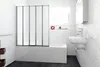 BADLAND Duschabtrennung 5-teilig Idea 120x140cm 5mm Glas Produktbild-Vorschau 2