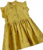 Kleid für Mädchen – 100 % Baumwolle – Blumenmuster – Größe  Produktbild-Vorschau 3