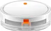 A white Xiaomi robot vacuum cleaner is shown from a slightly elevated front-left angle on a white background. Voir les images du produit