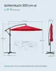 SONGMICS Sonnenschirm Ø 300 cm Sonnenschutz UPF 50+ Produktbild-Vorschau 5