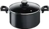 Tefal G2554672 Casserole 5,2 l ronde noire Voir les images du produit 1