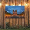 Gartenposter - 120x80 cm - Notre Dame stürmisch  - Modernes Produktbild-Vorschau 3