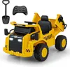 COSTWAY Caterpillar elektrické autíčko pre deti, 12V Náhľad obrázku produktu 1