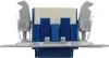 A close-up, side view of a light switch component. Produktbild-Vorschau