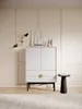 Selsey Stoon - Highboard mit 2 Schubladen, Weiß mit Produktbild-Vorschau 2