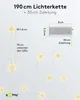 Goobay Silberdrahtlichterkette Sterne 20x warmweiß Produktbild-Vorschau 3