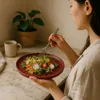Piatto da antipasto o da dessert al lampone - D 21cm Anteprima dell’immagine prodotto 3