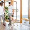Relaxdays krmítko, sada 2 ks, 2 veľkosti, s vekom a Náhľad obrázku produktu 2
