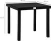 Table de jardin carrée en aluminium, 78 x 78 x 74 cm, 4 Voir les images du produit 5