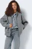NOISY MAY Jacke Oversize hoher Kragen lange überschnittene Produktbild-Vorschau 1