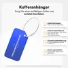 Koffergurt & Gepäckanhänger Set 4-teilig – Kofferband mit Produktbild-Vorschau 8