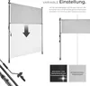 tectake® Klemmmarkise Taija verschiedene Größen Produktbild-Vorschau 3