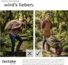 tectake Schubkarre 100L verzinkt 250kg Belastbarkeit Produktbild-Vorschau 3