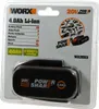 WORX Original WA3553 20 Volt 4.0Ah Li-ion PowerShare Produktbild-Vorschau 1