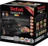 Tefal OptiGrill + GC7128, Schwarz, Edelstahl, Rechteckig, Produktbild-Vorschau 3