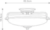 A line drawing of a ceiling lamp with dimensions indicated. Produktbild-Vorschau