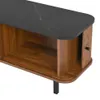 Moderner Lowboard-TV-Schrank mit Schiebetüren und Produktbild-Vorschau 15
