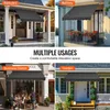 98x47" Patio Awning Retractable Patio Canopy Sunsetter with Produktbild-Vorschau 6