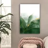 MuchoWow® - Leinwandbilder - Marmor - Grün - Luxus - Gold - Produktbild-Vorschau 2