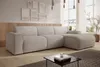 AX LIVING Canapé en L Didim mini taupe, largeur 310 cm, Voir les images du produit 1