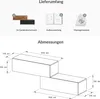 Planetmöbel Flur Möbel Garderobe Hängeschrank 2x 100 cm Produktbild-Vorschau 4