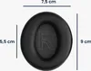 kwmobile 2x Ohr Polster für Anker Soundcore Q20i Ohrpolster Produktbild-Vorschau 4