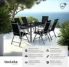 Ensemble de sièges en aluminium 6+1 - gris anthracite Voir les images du produit 2
