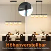 ZMH Hängelampe 4 Flammig Pendelleuchte Esstisch Produktbild-Vorschau 4