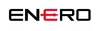The image displays the word 'ENERO' in a stylized font, with the 'E' replaced by a red trident-like symbol with an arrow pointing to the right. Produktbild-Vorschau