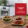 HGMD Backofengeschirr-Set - 4 Stück - 370ML - Glas - Rund - Produktbild-Vorschau 5