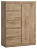 Schreibtisch mit Highboard in Eiche Nb. FORTALEZA-129, Produktbild-Vorschau 4