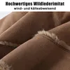 Gefütterte Fischerhut Pelzmütze Fleece Winter Mütze Produktbild-Vorschau 2