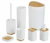 Relaxdays Badezimmer Set, 6-teilig, Badaccessoires Produktbild-Vorschau 11