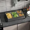 Podgrzewacz bufetowy HOMCOM 6,8 l, płyta grzewcza, 300 Podgląd zdjęcia produktu 2