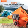Pompe à membrane VEVOR12-V, débit de 5 GPM (18,93 l/min), Voir les images du produit 3