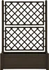 vidaXL květináč s mříží 100x43x142 cm PP Mocha Náhled obrázku produktu 4