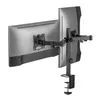 Monitor Dual Schwenkarm Tisch Halterung bis 32" Doppel Produktbild-Vorschau 4