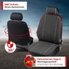 Walser Autositzbezug Modulo für 1 Vordersitz graphit ZIPP Produktbild-Vorschau 16
