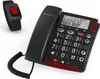 Amplicomms BigTel 50 Alarm Plus DE/FR Analog Telefon dark Produktbild-Vorschau 8