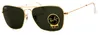Ray-Ban CARAVAN, Erwachsener, Uni, Quadratisch, Gold, Produktbild-Vorschau 5