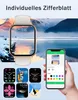 HUAKUA Smartwatch 1,85 Zoll mit Telefonfunktion, Fitnessuhr Produktbild-Vorschau 6