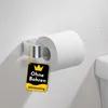 Bürstenking Toilettenpapierhalter ohne Bohren – moderner Produktbild-Vorschau 1
