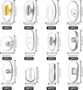 Nasenpads Brillen Reparatur Set mit 80 Schrauben Pinzette Produktbild-Vorschau 3