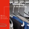 MAWA Hosenbügel, 10er-Set, rutschfest, 35 cm, Silber, Produktbild-Vorschau 4