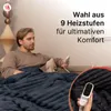 Seranova Heizdecke mit Abschaltautomatik XXL - Extra Produktbild-Vorschau 4