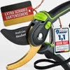 Profi-Gartenschere Bypass scharfe SK5 Stahlklinge grün Produktbild-Vorschau 1