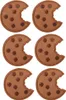 Aufnäher Cookie Keks Patches 6 Stk Set Produktbild-Vorschau 1